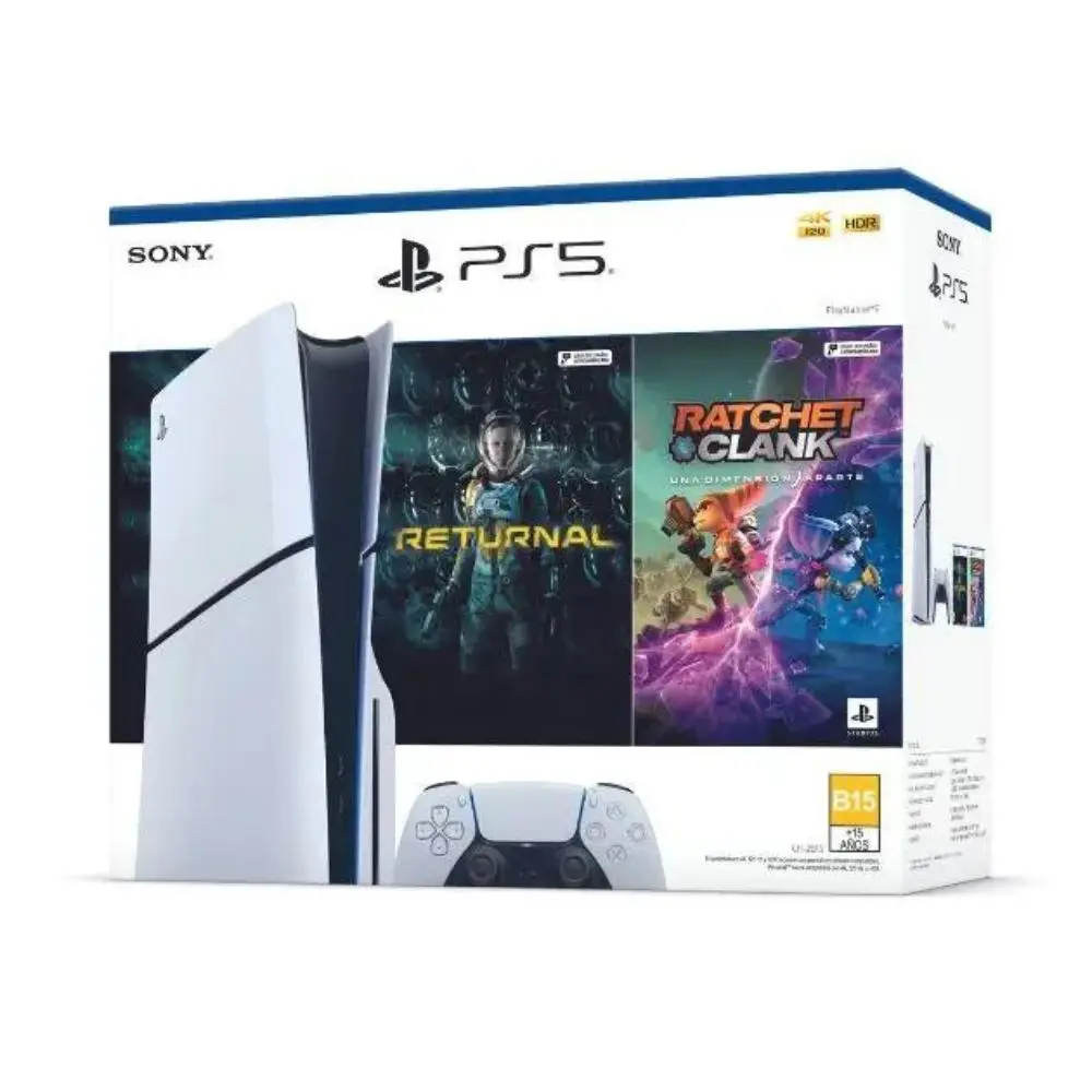 Sony Play Station 5 Slim Disco Ratchet & Clank y Returnal 1TB